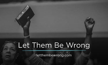 LetThemBeWrong.com - Creative brandable domain for sale